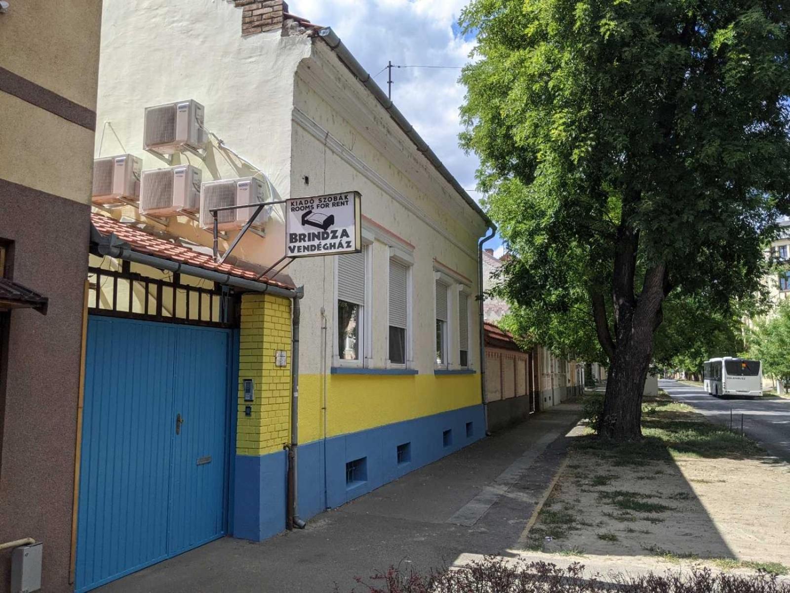 Brindza Vendeghaz Otel Segedin Dış mekan fotoğraf
