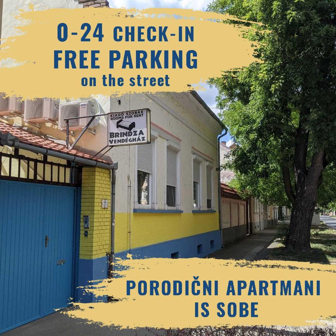 Brindza Vendeghaz Otel Segedin Dış mekan fotoğraf